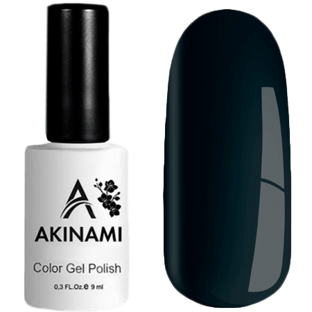Гель-лак Akinami Color Gel Polish- тон №159 Noir