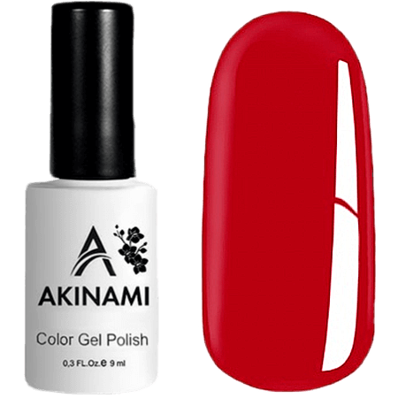Гель-лак Akinami Color Gel Polish- тон №17 Aurora Red