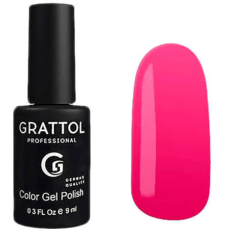 Гель-лак Grattol Color Gel Polish- тон №128 Hot Pink