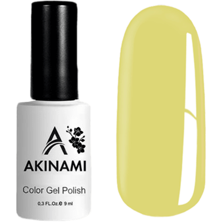 Гель-лак Akinami Color Gel Polish- тон №93 Light Yellow