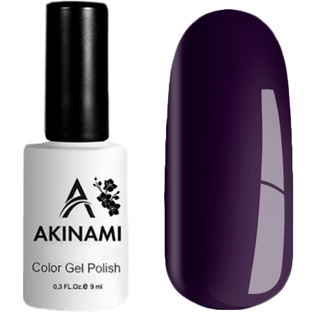 Гель-лак Akinami Color Gel Polish- тон №157 Black Violet
